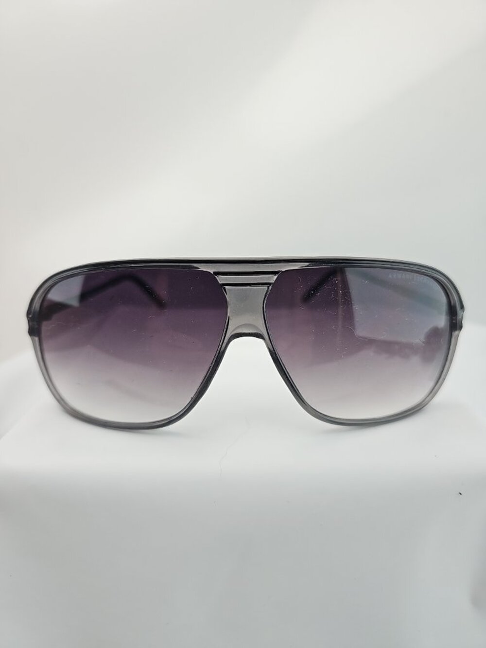 Armani Exchange Grey Wrap Sunglasses